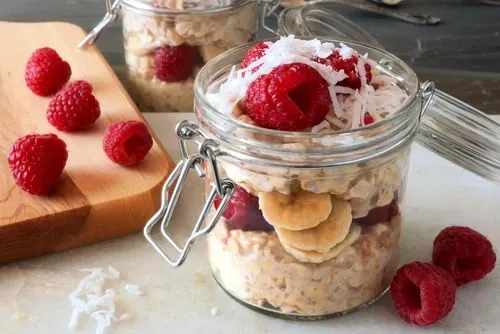 Овсянка с фруктами